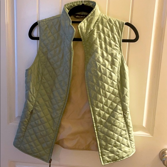 Eddie Bauer pistachio vest - Picture 2 of 8